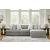Avaliyah 3-Piece Polyester L-Shaped Modular Sectional Sofa w/Right Arm Chaise Facing