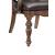 Bergen Faux Leather/Wood Arm Chair