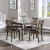 Hazel Wood 5-Piece Pack Dinette Set