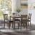 Faust Wood 5-Piece Pack Dinette Set