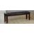Ameillia Transitional Faux Leather/Wood Dining Bench 60