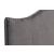 Carlow Velvet Fabric Bed, Queen Size