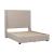 Fairborn Fabric Button-Tufted Platform Bed, Queen Size