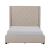Fairborn Fabric Button-Tufted Storage Platform Bed, California King Size