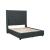 Fairborn Fabric Button-Tufted Storage Platform Bed, Queen Size
