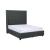 Fairborn Fabric Button-Tufted Storage Platform Bed, Queen Size