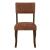 Aiden Round Glass/Wood Dining Room Set