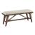 Monroe Wood/Fabric Dining Bench