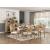 Weatherford Rectangular Extendable Wood Dining Table