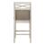 Maribelle Wood/Fabric Counter Height Chair