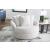 Cuddle Plush Polyester Oversized Swivel Accent Chair
