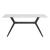 Brixley Rectangular Faux Stone/Metal Dining Room Set