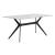 Brixley Rectangular Faux Stone/Metal Dining Table