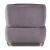 Decapree Top Grain Leather/Velvet  Accent Chair