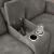 Next-Gen DuraPella Polyester/PU Power Reclining Loveseat w/Console