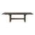 Griffin Rectangular Extendable Wood/Metal Dining Table