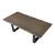 Rochelle Rectangular Wood/Metal Dining Table