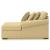 LadyMae Fabric 3-Piece L-Shaped Sectional Sofa