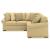 LadyMae Fabric 3-Piece L-Shaped Sectional Sofa