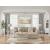 LadyMae Fabric Right 2-Piece L-Shaped Sectional Sofa w/Chaise