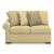LadyMae Fabric Right 2-Piece L-Shaped Sectional Sofa w/Chaise
