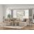 LadyMae Fabric 4-Piece U-Shaped Sectional Sofa w/Right Chaise