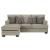 Stonemeade Polyester L-Shaped Sectional Sofa w/Reversible Chaise