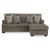 Stonemeade Polyester L-Shaped Sectional Sofa w/Reversible Chaise