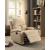 Rosia Fabric Linen Recliner Chair