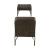 Sarahi Top Grain Leather Accent Chair & Ottoman Set
