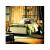 Low Tide Fabric/Metal Panel Bed, Queen Size