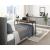 Sumter Rectangular Wood/Metal/Melamine Over The Bed Desk