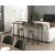 Sumter Rectangular Wood/Metal/Melamine Over The Bed Desk