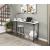 Sumter Rectangular Wood/Metal/Melamine Over The Bed Desk