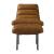 Bison Top Grain Leather Accent Chair