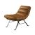 Bison Top Grain Leather Accent Chair