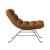Bison Top Grain Leather Accent Chair