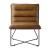 Balrog Top Grain Leather Accent Chair
