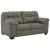 Donlen Faux Leather Loveseat