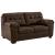 Donlen Faux Leather Loveseat