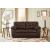 Donlen Faux Leather Living Room Set