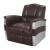 Brancaster 59716 Vintage Top Grain Leather/Aluminum Accent Chair