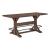 Oliver Rectangular Wood/Metal Counter Height Table
