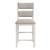 Savile Rectangular Wood Counter Height Set with Wine Racks