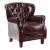 Brancaster 59830 Top Grain Leather/Aluminum Accent Chair
