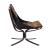 Carney Top Grain Leather Accent Chair
