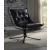 Carney Top Grain Leather Accent Chair