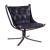 Carney Top Grain Leather Accent Chair