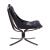 Carney Top Grain Leather Accent Chair