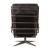 Ekin Top Grain Leather Swivel Accent Chair